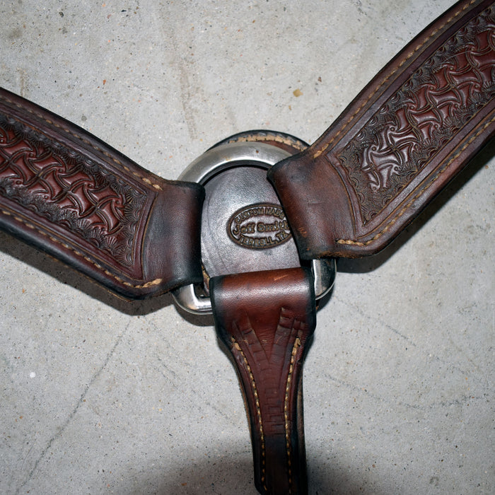 Used Jeff Smith Roper Breast Collar Sale Barn Jeff Smith