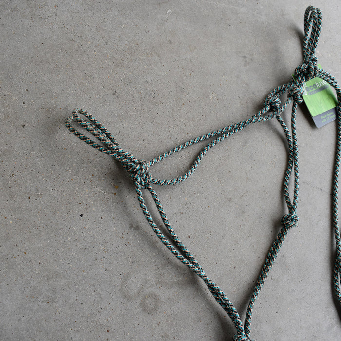 Like NEW EcoLuxe Bamboo Rope Halter With Lead Sale Barn Ecoluxe