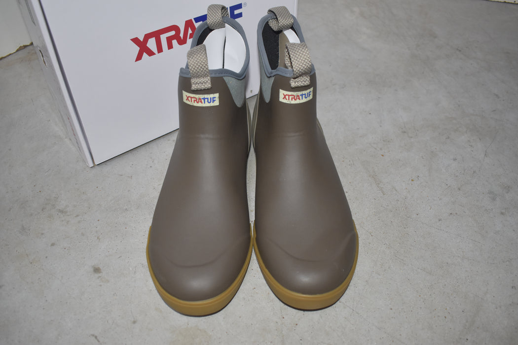 NEW Discontinued Men's Vintage Brown Xtra Tuff Muck Ankle Boots Sale Barn XTRATUF