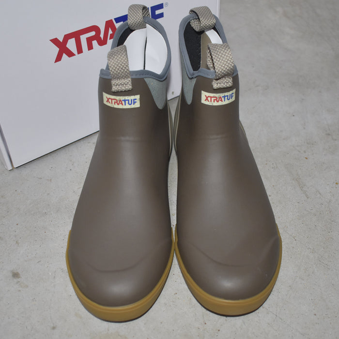 NEW Discontinued Men's Vintage Brown Xtra Tuff Muck Ankle Boots Sale Barn XTRATUF