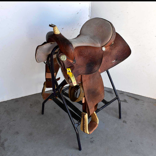 Used 16" Non-Rider Decor Only Saddle Sale Barn TESKEY'S