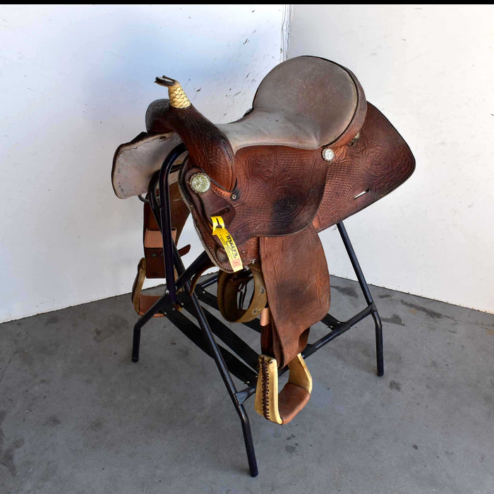Used 16" Non-Rider Decor Only Saddle Sale Barn TESKEY'S