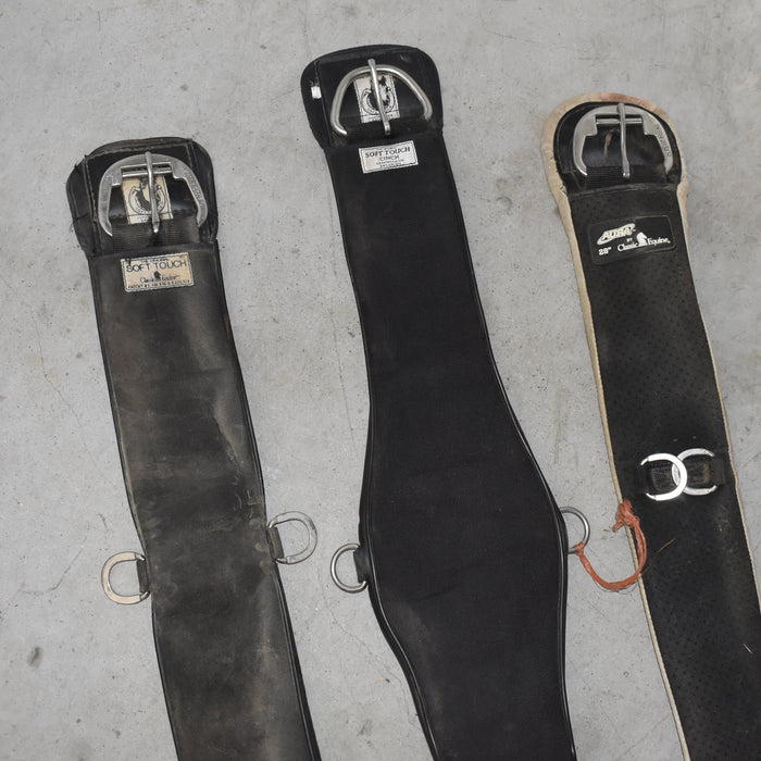 Used Cinches Set Of 3 Sale Barn Classic Equine