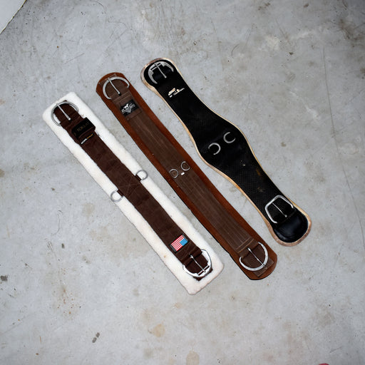 Used Cinches Set Of 3 Sale Barn Classic Equine