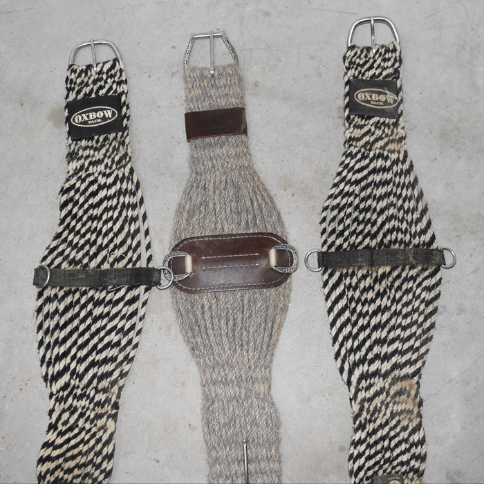 Used Cinches Set Of 3 Sale Barn Oxbow Saddlery