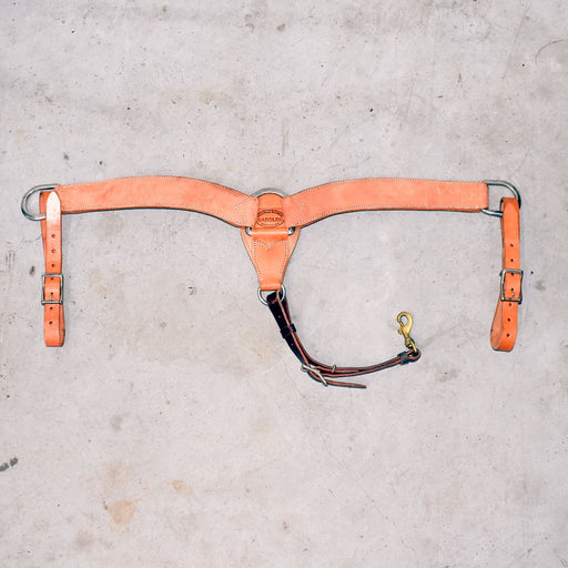 Lightly Used Horner Ranch Light Oiled Breast Collar Sale Barn Horner Ranch