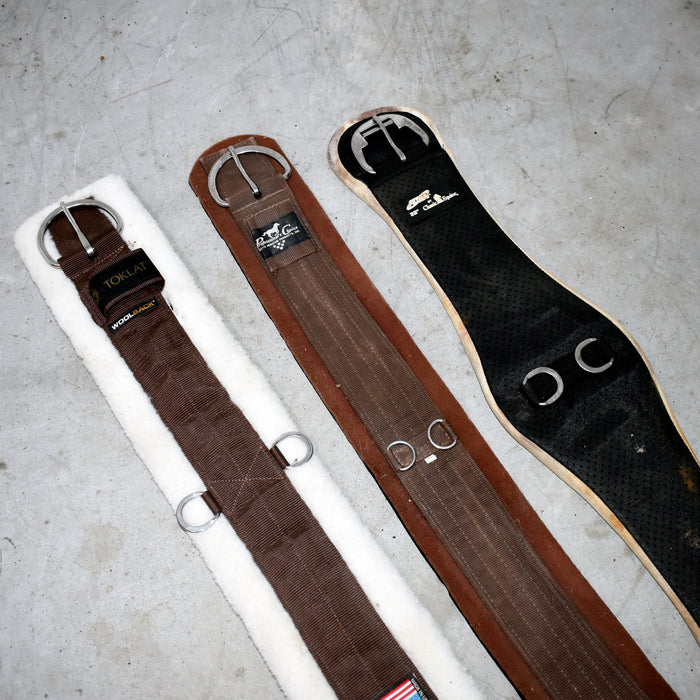 Used Cinches Set Of 3 Sale Barn Classic Equine