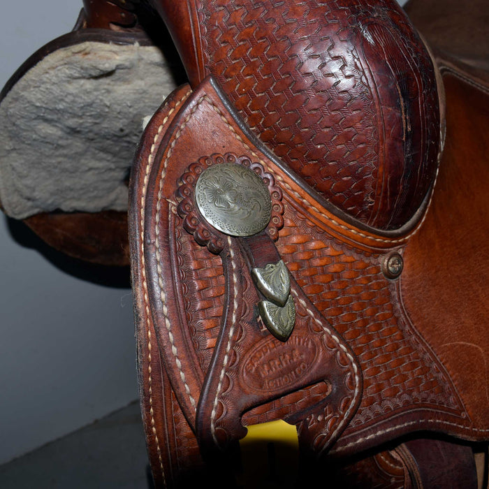 Used 16" Bob Loomis Reiner Saddle Sale Barn Bob Loomis