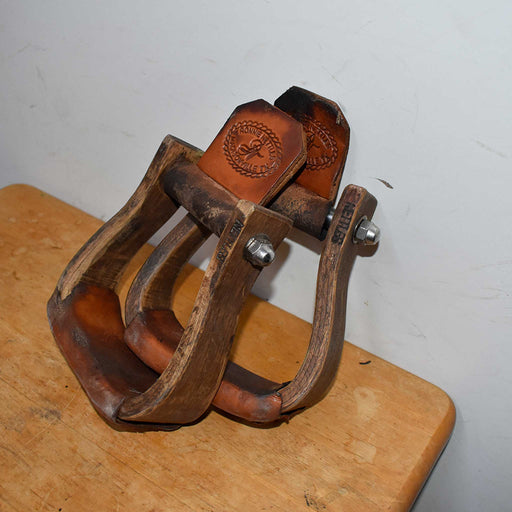 Used Nettles Wooden Stirrups Sale Barn Nettles