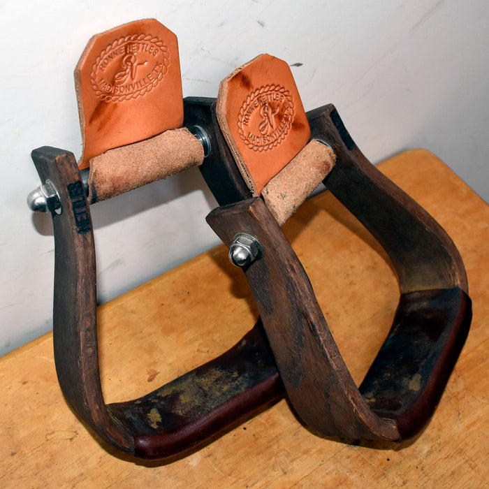 Used Nettles Wooden Stirrups Sale Barn Nettles