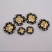 NEW Brass With Gold Concho Set Of 6 Sale Barn TESKEY'S