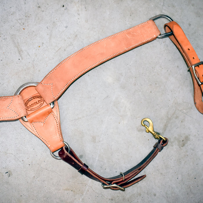 Lightly Used Horner Ranch Light Oiled Breast Collar Sale Barn Horner Ranch