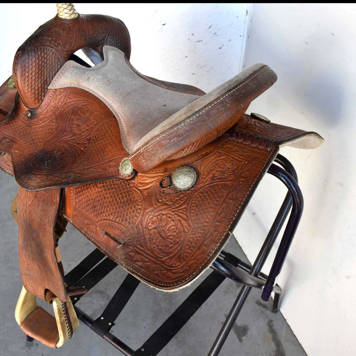 Used 16" Non-Rider Decor Only Saddle Sale Barn TESKEY'S