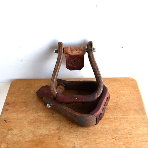 Used Nettles Wooden Stirrups Sale Barn Nettles
