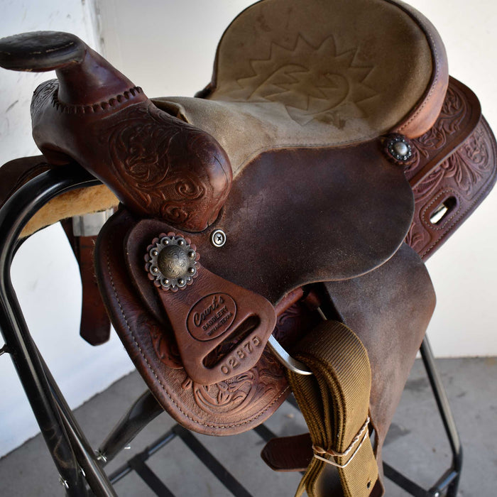 Used 12" Courts Non-Rider Saddle