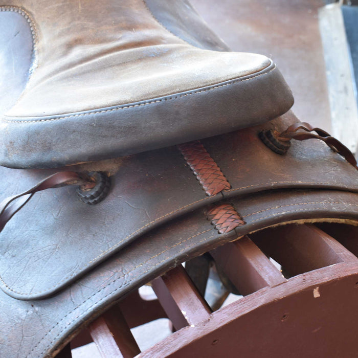 Used 15.5" Hissell Non-Rider Saddle Sale Barn HISSELL