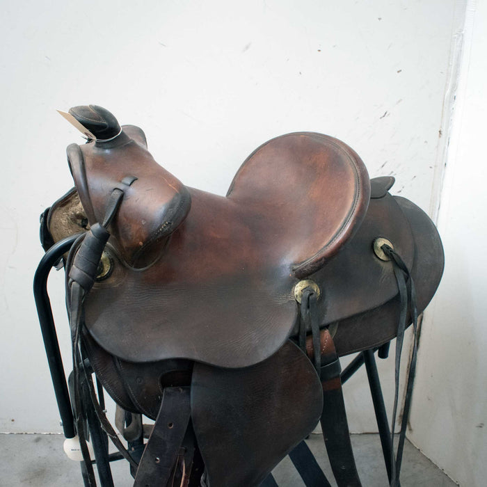 Used 12" Fred Mueller Non-Rider Saddle Sale Barn Fred Mueller