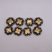 NEW Brass With Gold Concho Set Of 8 Sale Barn TESKEY'S