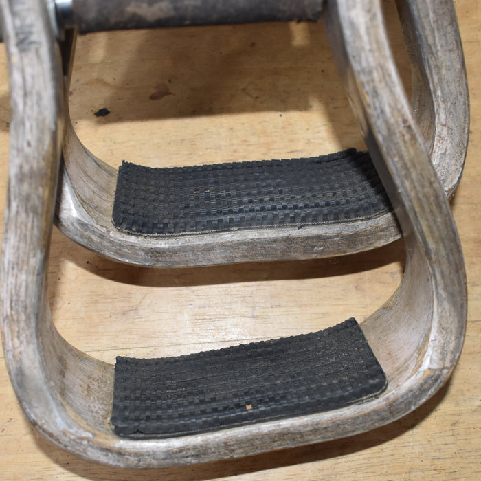 Used Nettles Wooden Stirrups With Grips Sale Barn Nettles