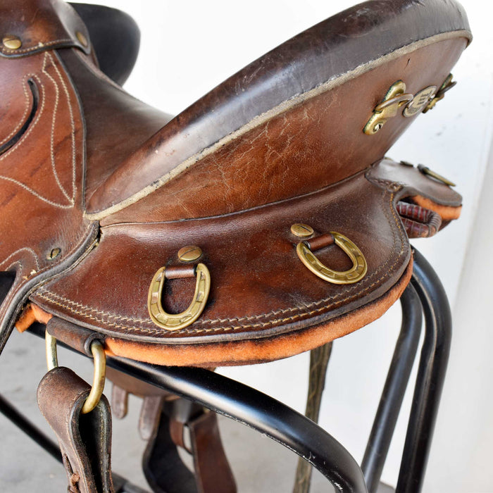 Used 14" Australian Outrider Collection Rider Saddle Sale Barn Australian Outrider Collection