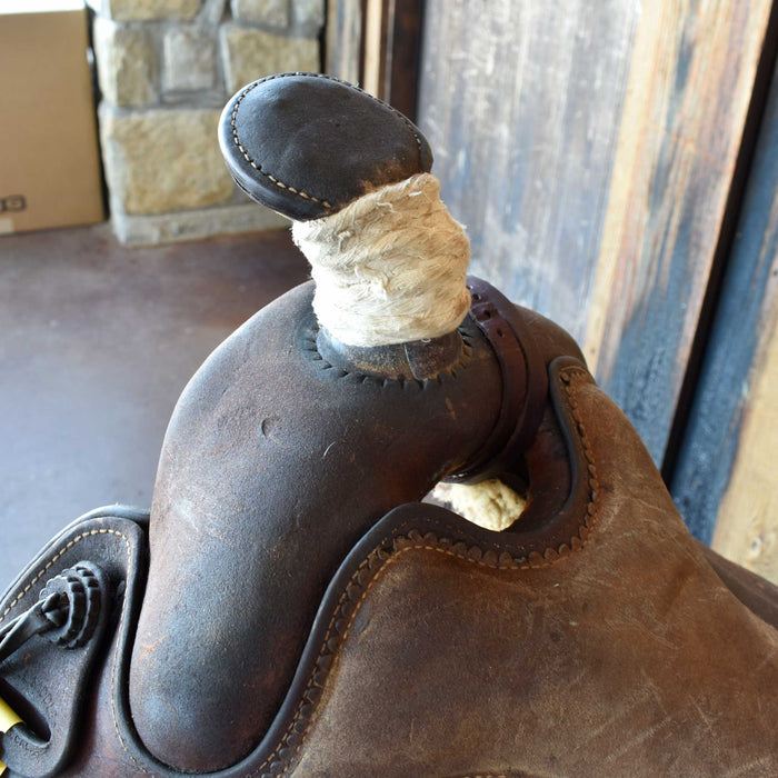 Used 15.5" Hissell Non-Rider Saddle Sale Barn HISSELL