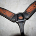 Used Jeff Smith Two Toned Floral Tooled Breast Collar Sale Barn Jeff Smith