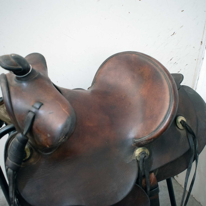 Used 12" Fred Mueller Non-Rider Saddle Sale Barn Fred Mueller