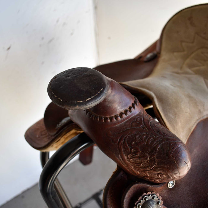 Used 12" Courts Non-Rider Saddle