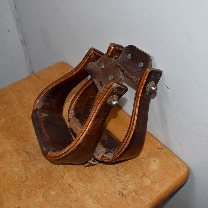 Used Don Orrell Wooden Stirrups Sale Barn Don Orrell