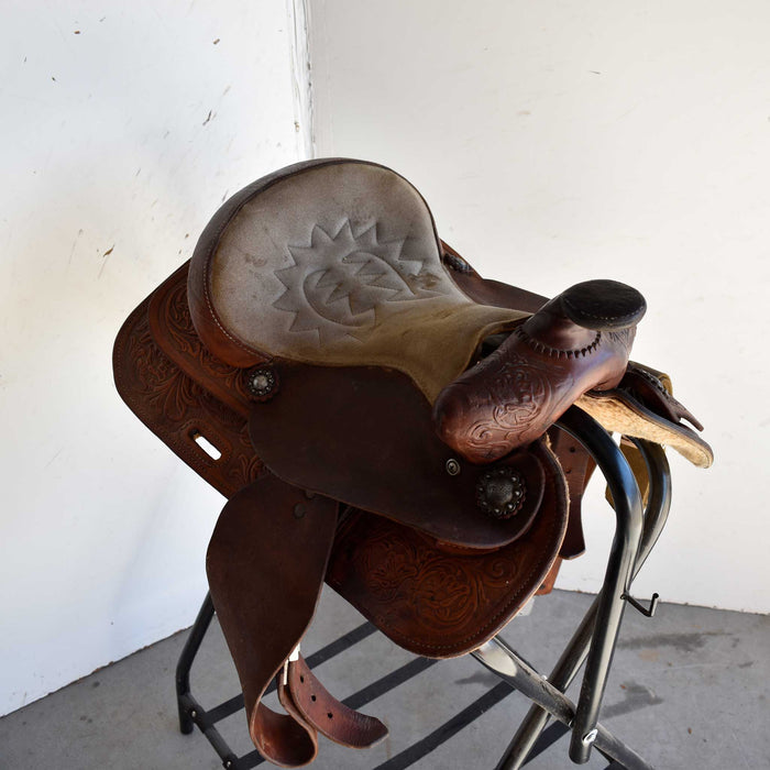 Used 12" Courts Non-Rider Saddle