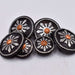 NEW Silver Snowflake Concho Set Of 6 Sale Barn MISC