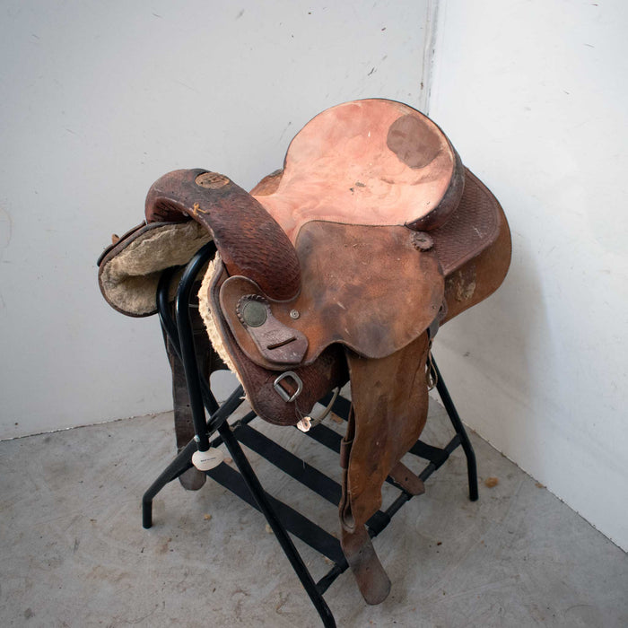 Used 16" Non-Rider Decor Only Saddle Sale Barn misc