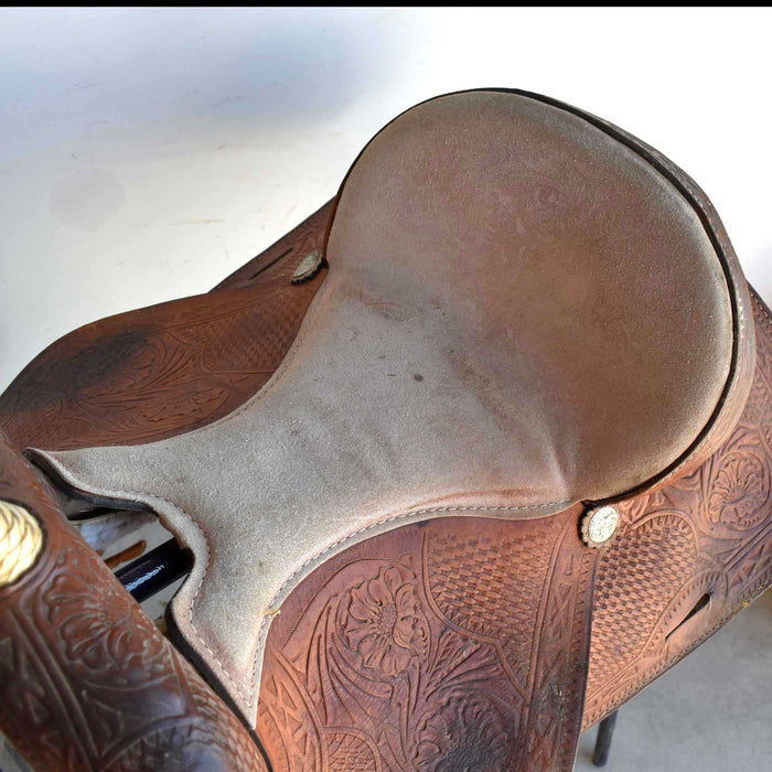 Used 16" Non-Rider Decor Only Saddle Sale Barn TESKEY'S