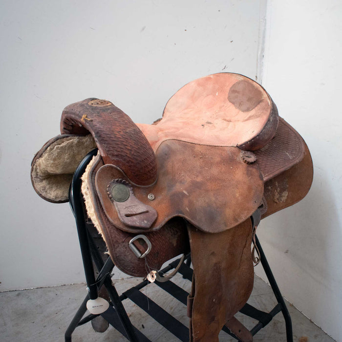 Used 16" Non-Rider Decor Only Saddle Sale Barn misc