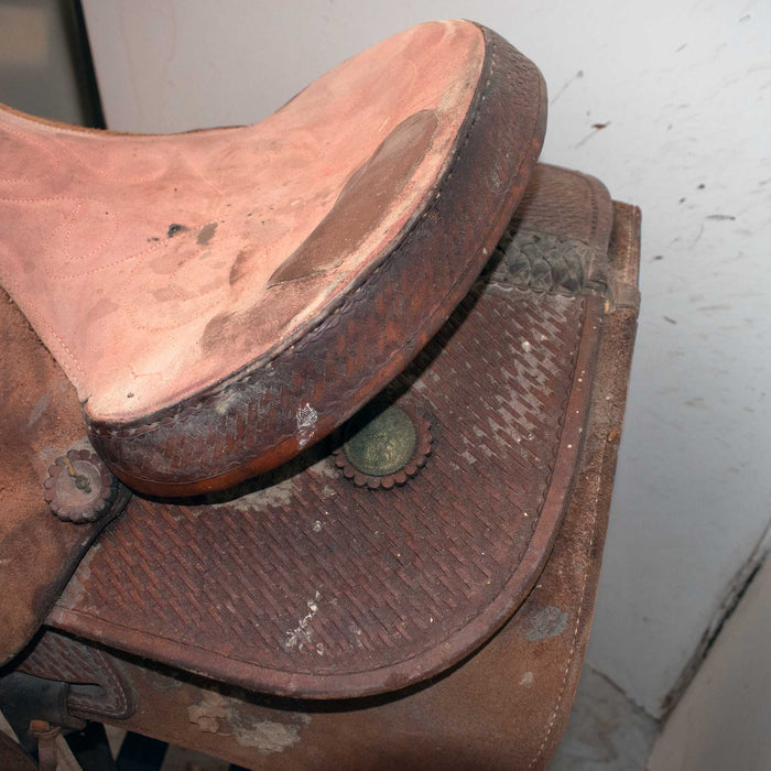 Used 16" Non-Rider Decor Only Saddle Sale Barn misc