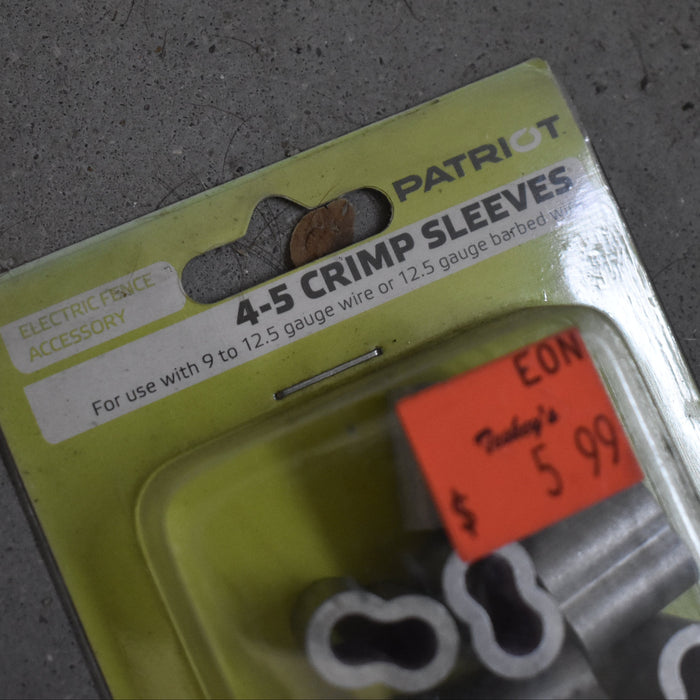NEW Discontinued Patriot 4-5 Crimp Sleeves 10pk Bundle Of 3 Sale Barn Patriot