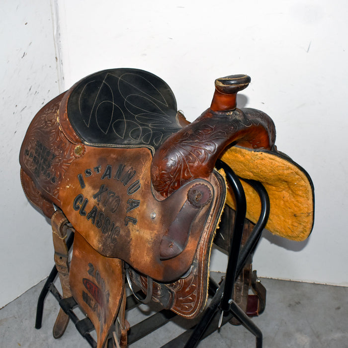 Used 15" C.C Trophy Rider Saddle Sale Barn misc