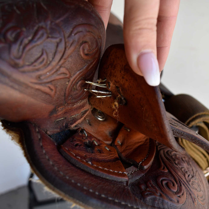 Used 12" Courts Non-Rider Saddle