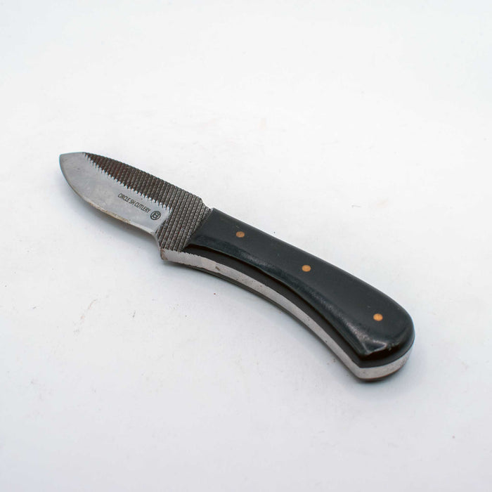 NEW Circle SH Knife With Sheath *RUSTED Sale Barn Texas Cutlery
