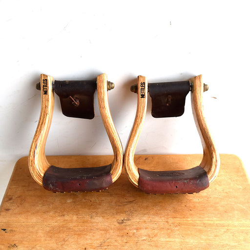Used Nettles Wooden Stirrups Sale Barn Nettles