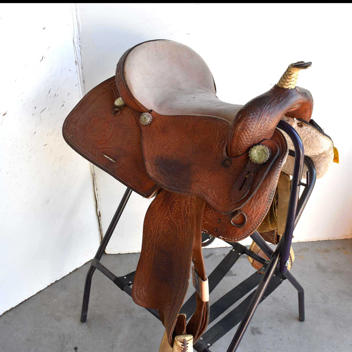 Used 16" Non-Rider Decor Only Saddle Sale Barn TESKEY'S