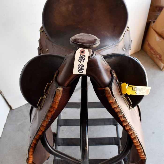 Used 14" Australian Outrider Collection Rider Saddle Sale Barn Australian Outrider Collection