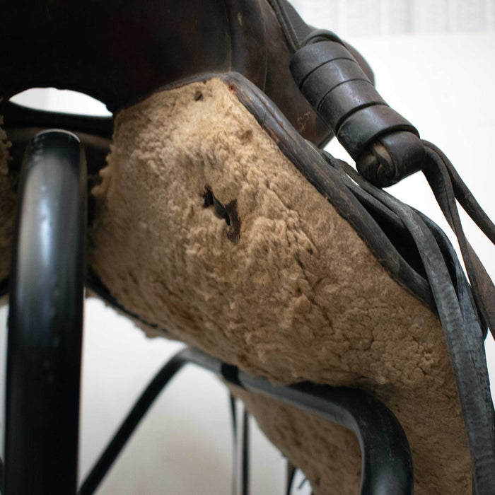 Used 12" Fred Mueller Non-Rider Saddle Sale Barn Fred Mueller