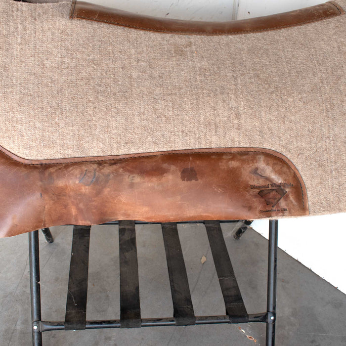 Used Diamond Wool Saddle Pad Sale Barn Diamond Wool