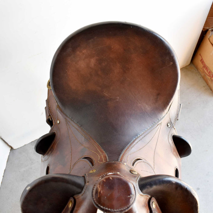 Used 14" Australian Outrider Collection Rider Saddle Sale Barn Australian Outrider Collection