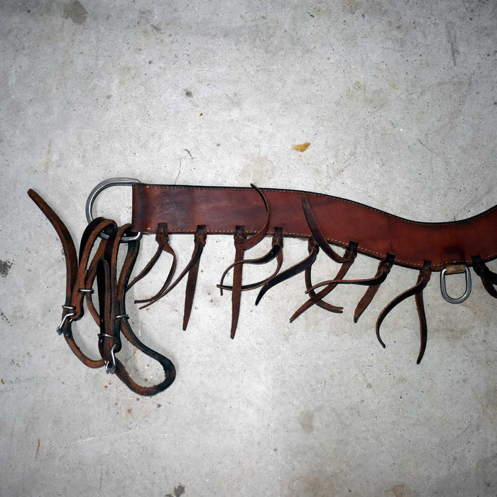Used 32" Oxbow Tripping Collar With Fringe Sale Barn Oxbow Saddlery