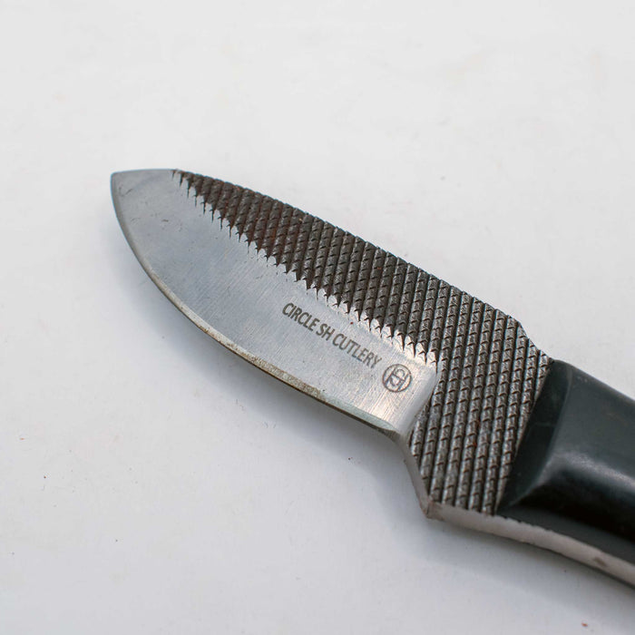 NEW Circle SH Knife With Sheath *RUSTED Sale Barn Texas Cutlery
