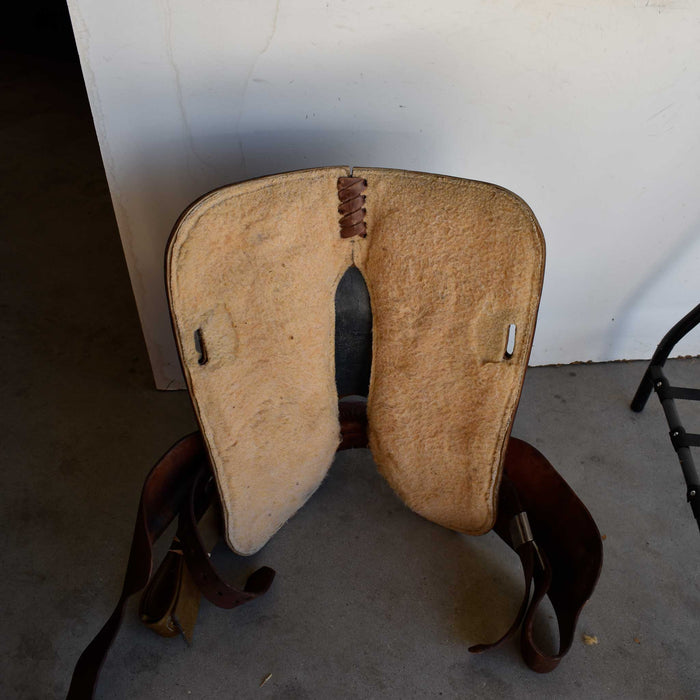 Used 12" Courts Non-Rider Saddle