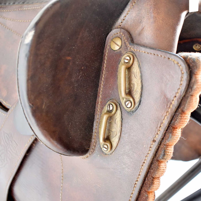 Used 14" Australian Outrider Collection Rider Saddle Sale Barn Australian Outrider Collection