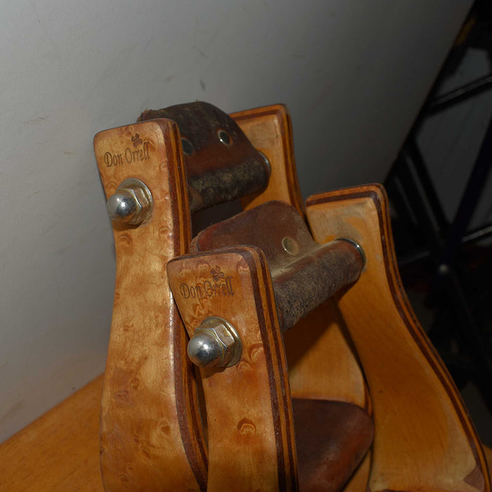 Used Don Orrell Wooden Stirrups Sale Barn Don Orrell